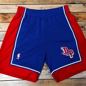 Mitchell and Ness Detroit Pistons Sample Shorts